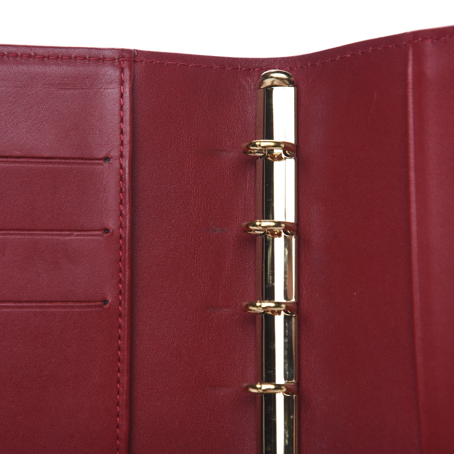 Louis Vuitton Vernis Small Ring Agenda Cover Pomme D'Amour 7 of 7