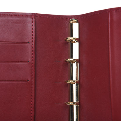 Louis Vuitton Vernis Small Ring Agenda Cover Pomme D'Amour 7 of 7