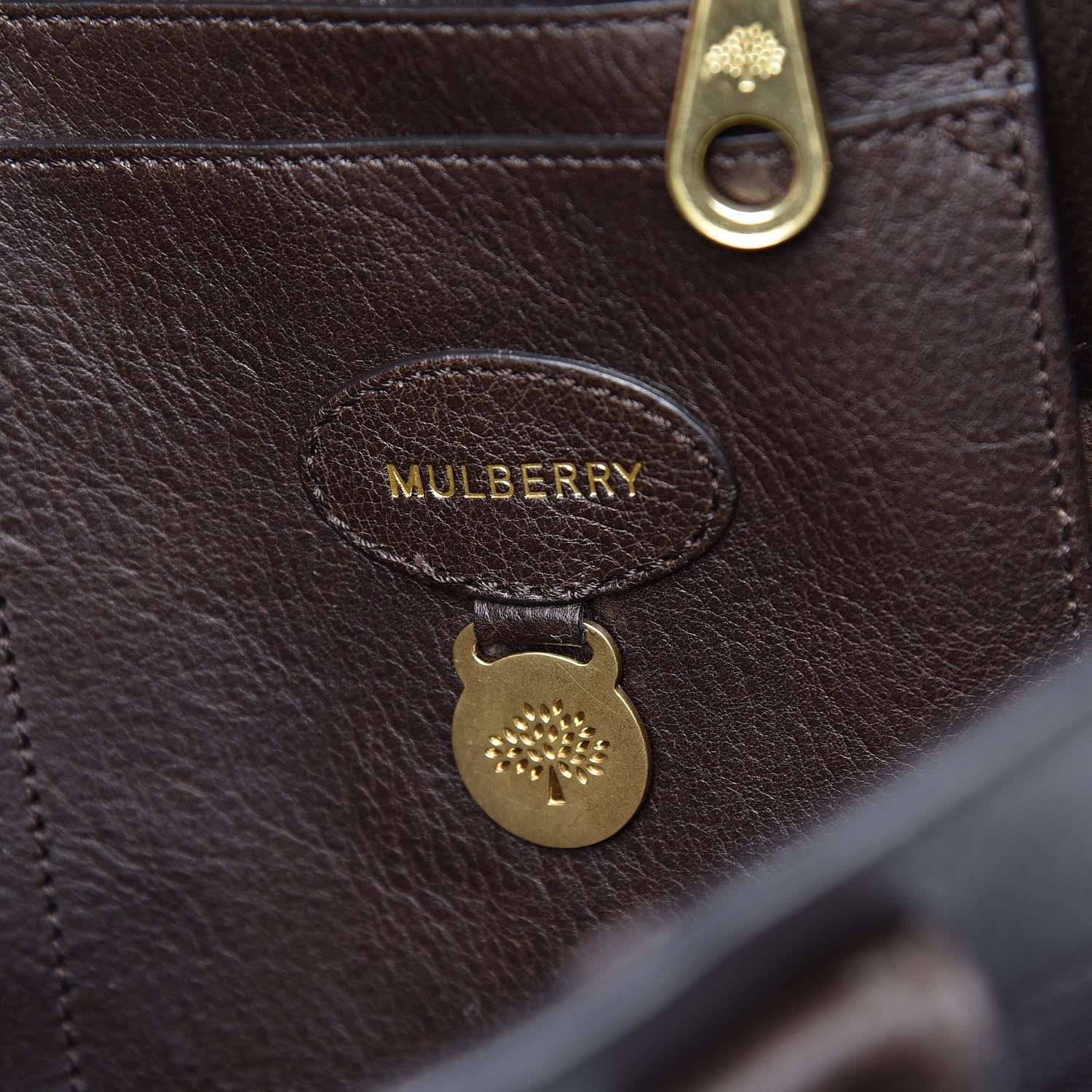 Mulberry Natural Leather Bayswater Chocolate 8 of 18