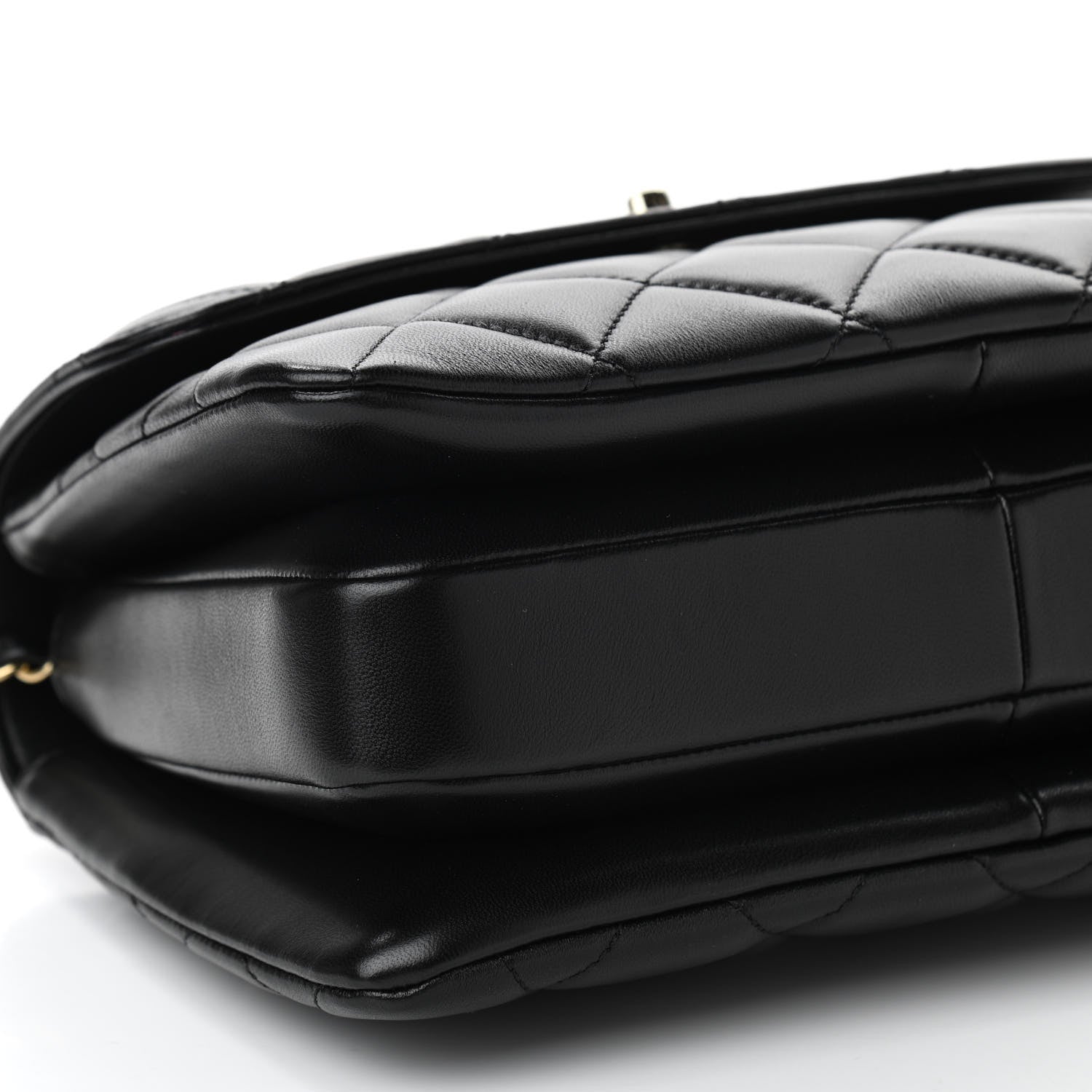 Chanel Lambskin Quilted Small Trendy CC Dual Handle Flap Bag Black 8 of 9