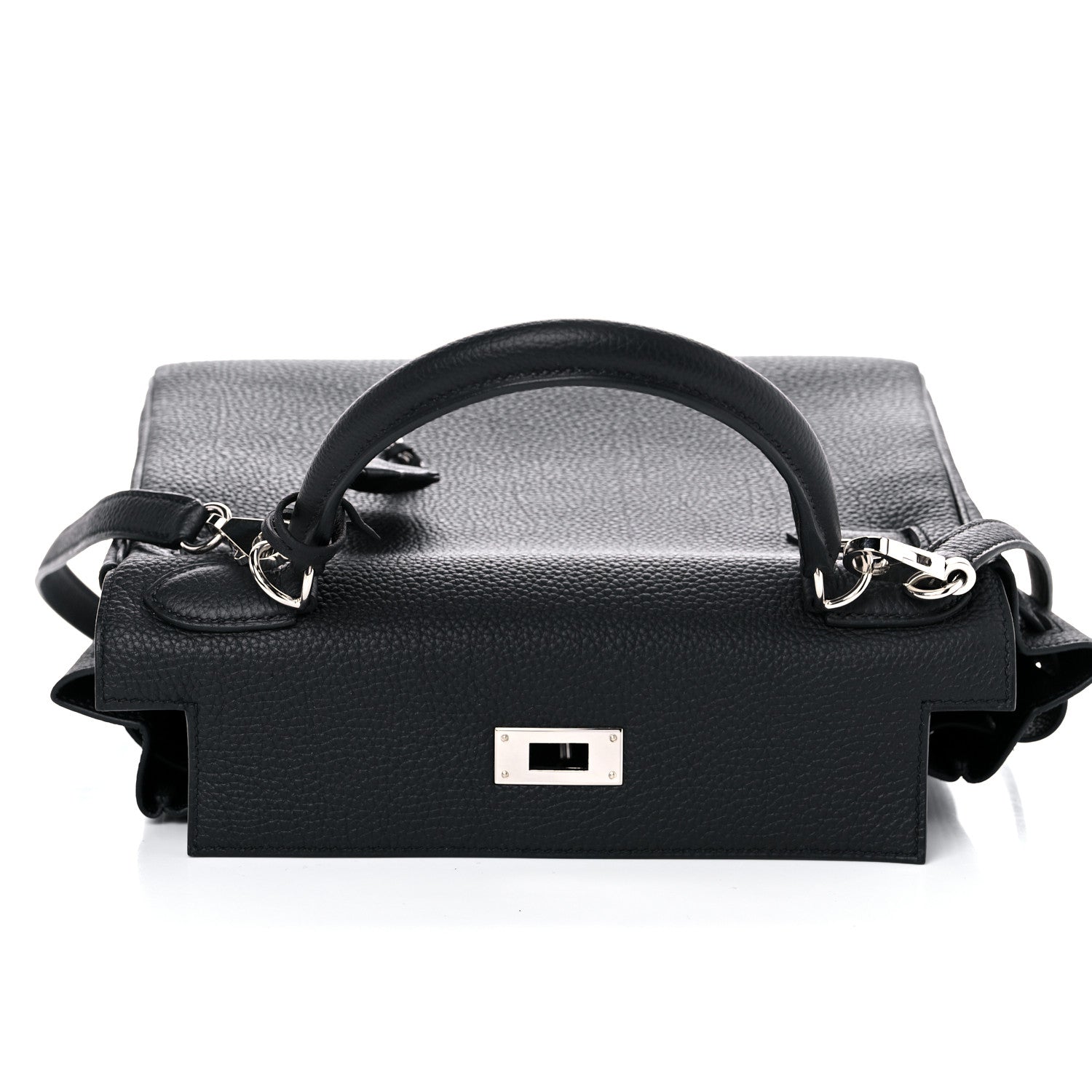 Hermes Togo Kelly Retourne 28 Black 16 of 36