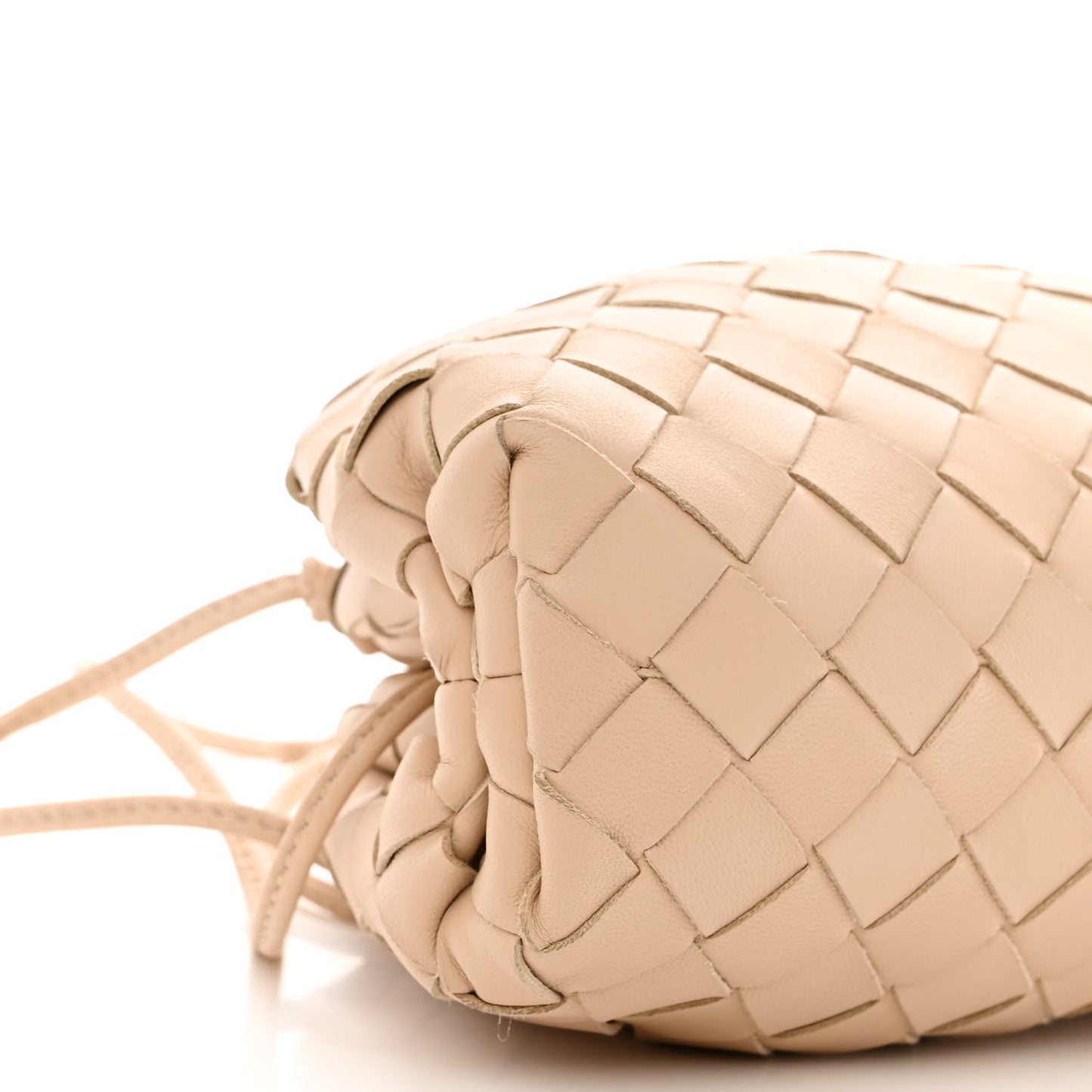 Nappa Intrecciato The Mini Pouch Almond
