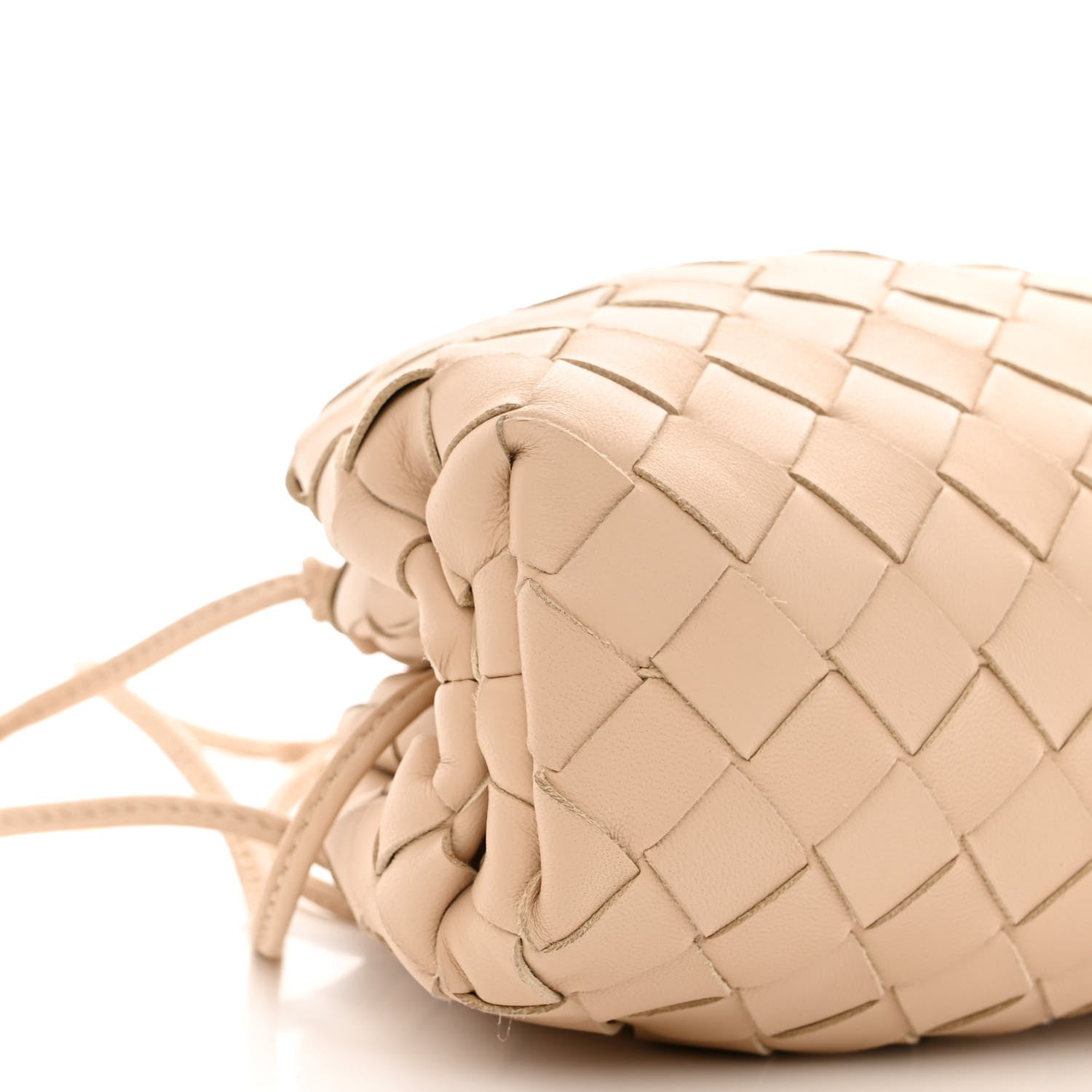 Bottega Veneta Nappa Intrecciato The Mini Pouch Almond 9 of 10