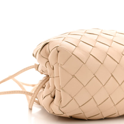 Bottega Veneta Nappa Intrecciato The Mini Pouch Almond 9 of 10