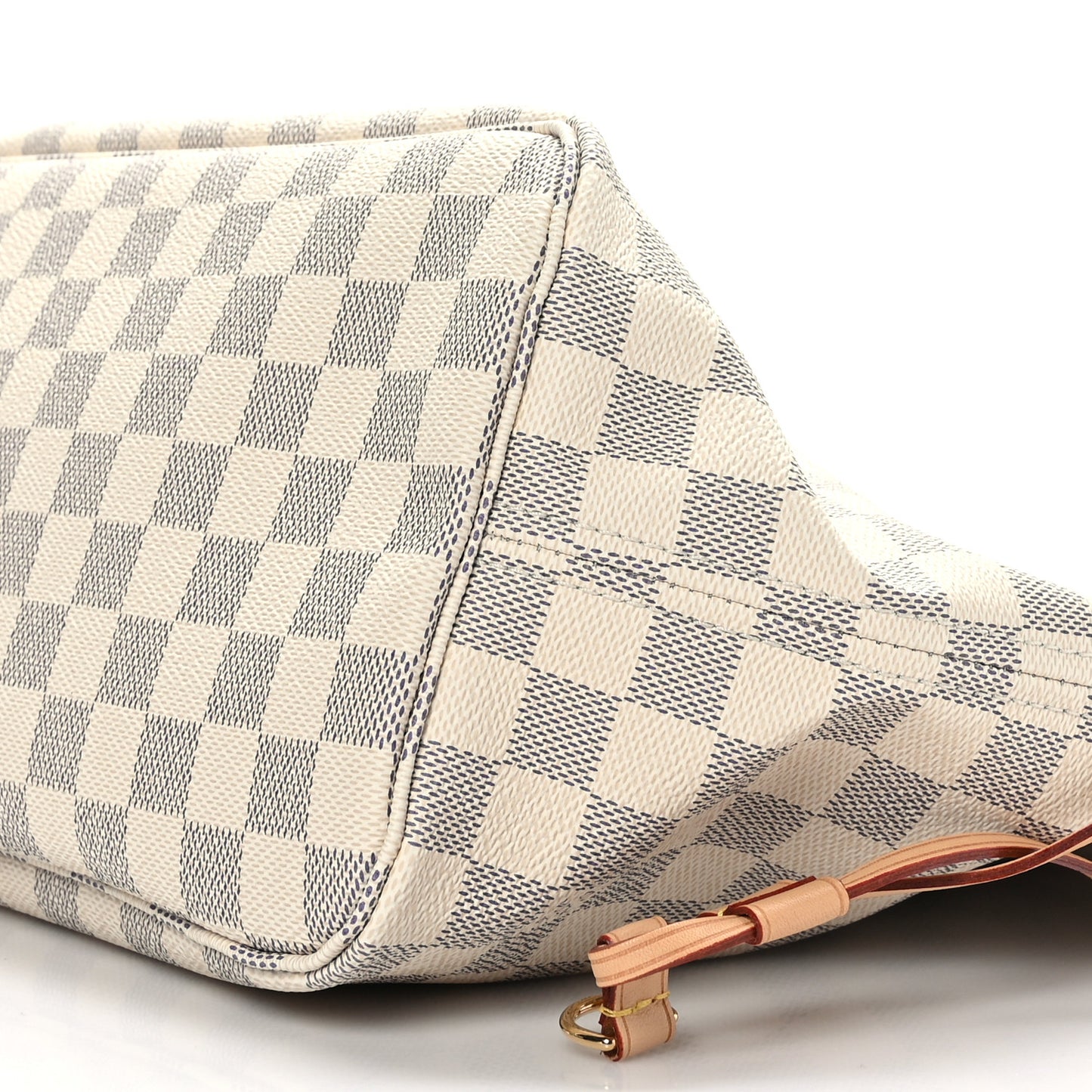Damier Azur Neo Neverfull MM Rose Ballerine