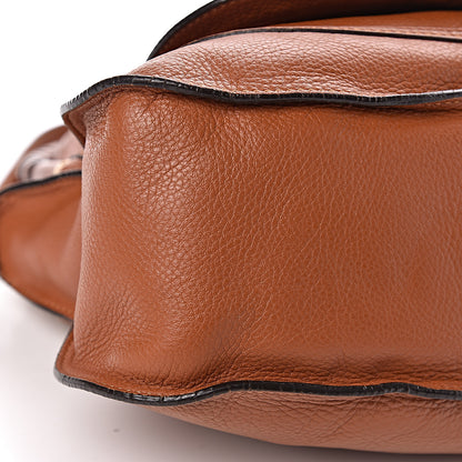 Chloe Calfskin Medium Marcie Satchel Tan 7 of 12
