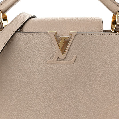 Louis Vuitton Taurillon Capucines BB Galet 8 of 10