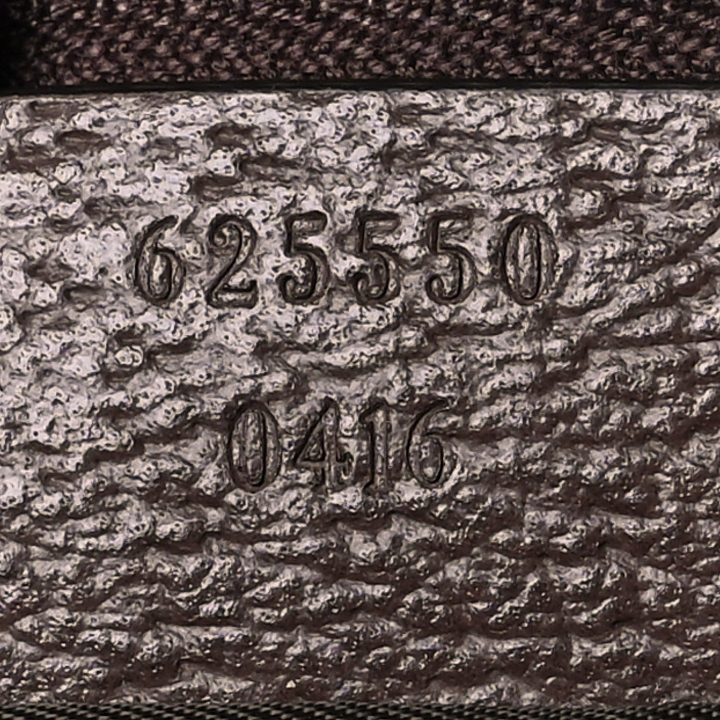 GG Supreme Monogram Textured Calfskin Web Medium Ophidia Cosmetic Case Beige Ebony New Acero