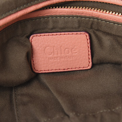 Chloe Calfskin Medium Marcie Satchel Coral Pop 5 of 11