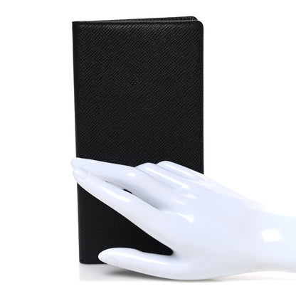 Louis Vuitton Taiga Brazza Wallet Black 2 of 7