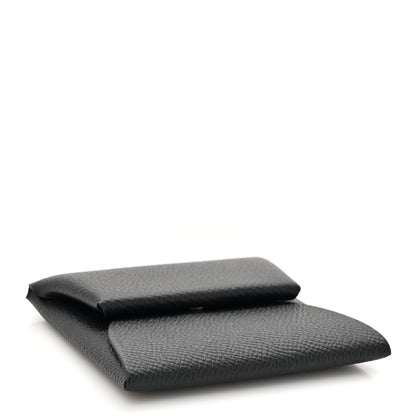 Hermes Epsom Bastia Coin Purse Black 4 of 8