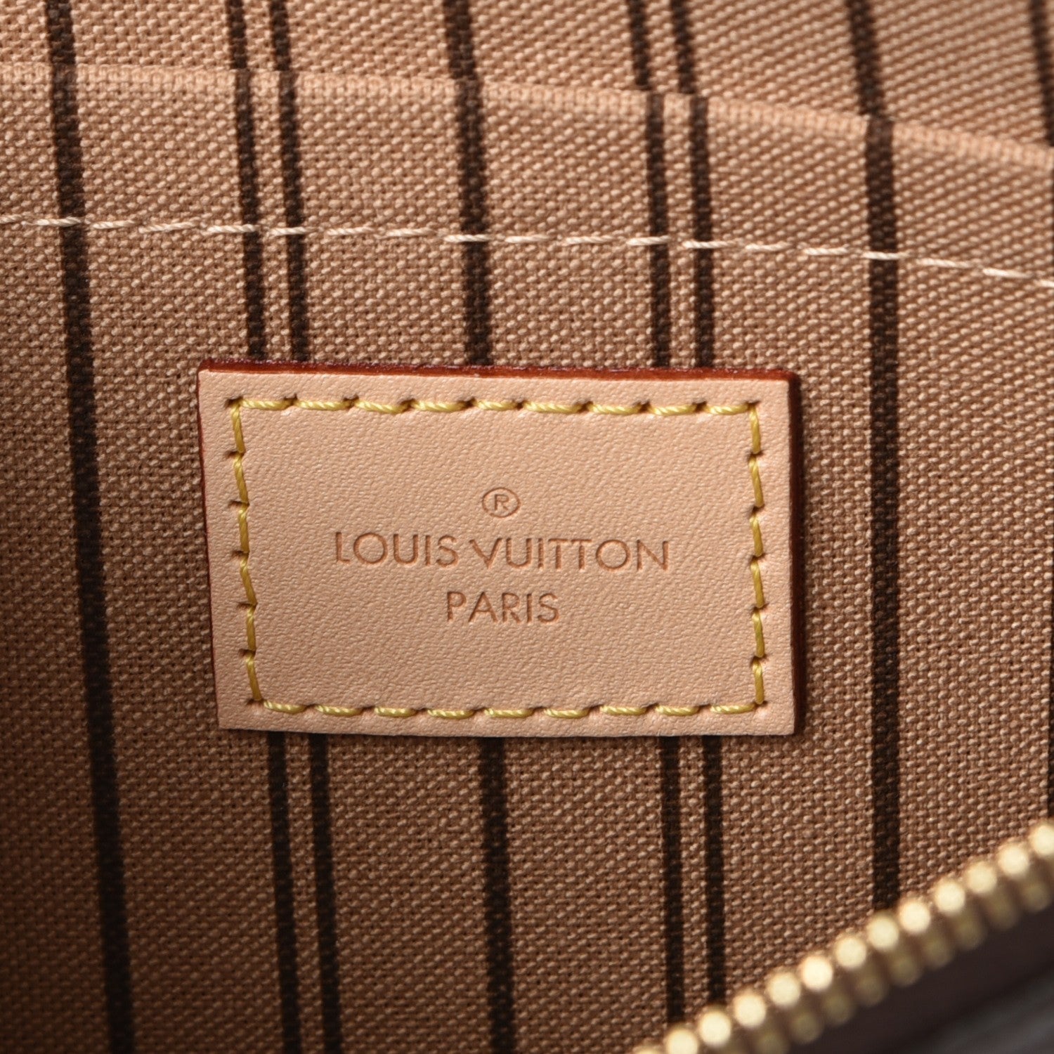 Louis Vuitton Monogram Neverfull MM GM Pochette 6 of 8
