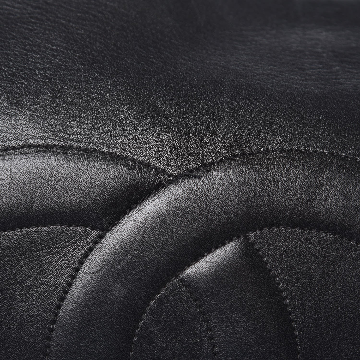 Chanel Lambskin CC Tote Black 9 of 11