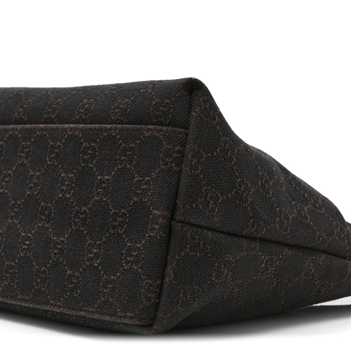Gucci Denim Monogram Small Hobo Dark Brown 11 of 11
