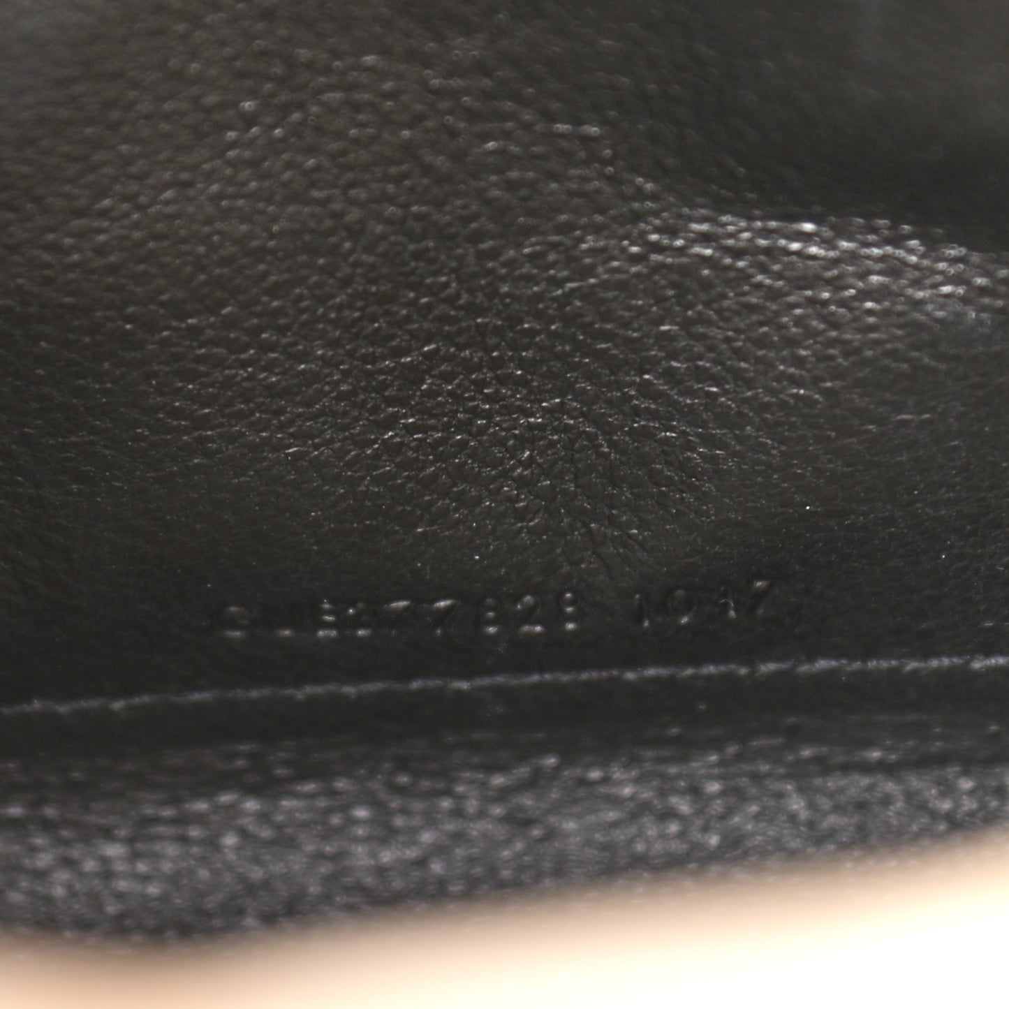 Grain De Poudre Matelasse Chevron Monogram Chain Wallet Nude Powder