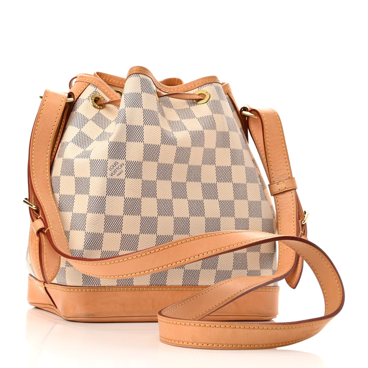 Louis Vuitton Damier Azur Noe BB 3 of 14