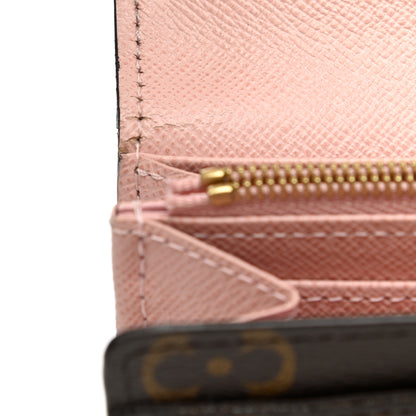 Louis Vuitton Monogram Sarah Wallet NM Rose Ballerine 8 of 13
