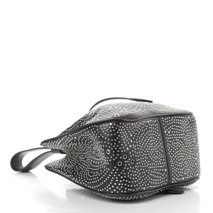 Alaia Calfskin Studded Rose-Marie 19 Bag Black 4 of 9
