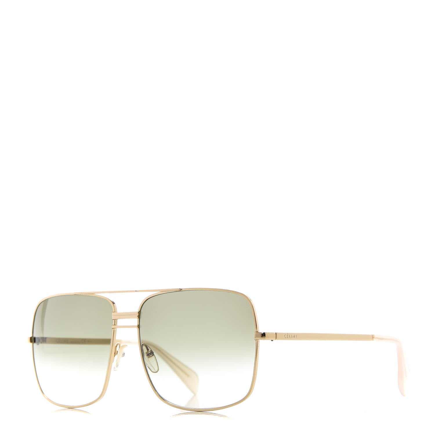 Celine Metal Sunglasses CL 41808/S Gold 1 of 6