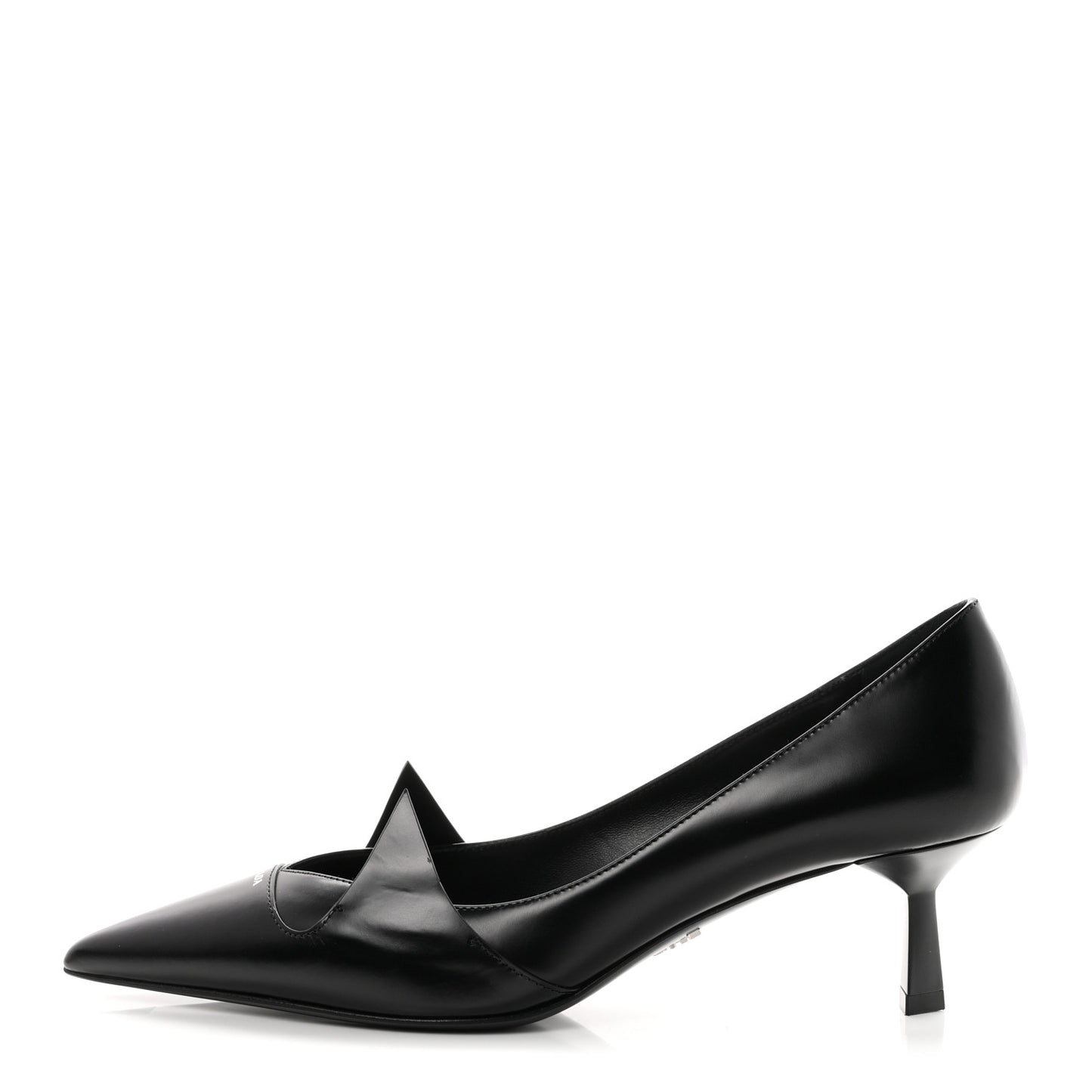 Spazzolato Pointed Toe 55mm Pumps 37 Black