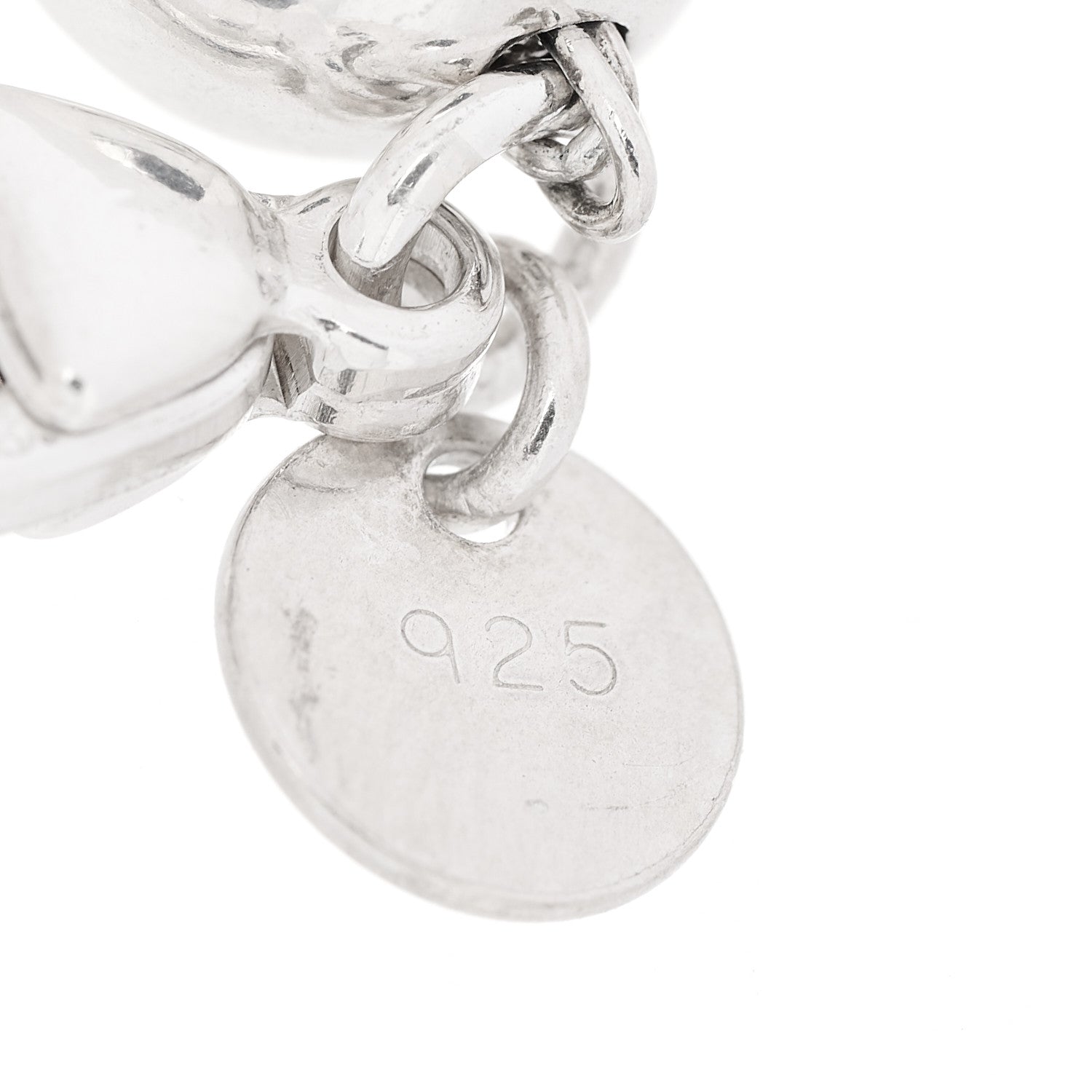Tiffany Sterling Silver 10mm HardWear Ball Bracelet 4 of 6