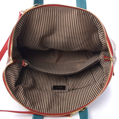 Fendi Calfskin Colorblock Large Chameleon Tote Biscotto 5 of 10