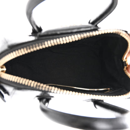 Givenchy Calfskin Crocodile Embossed Mini Antigona Black 5 of 10