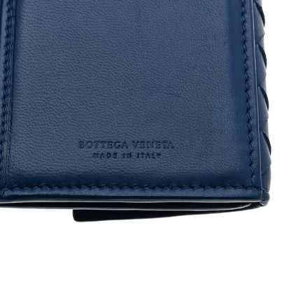 Bottega Veneta Nappa Intrecciato Continental Flap Wallet Bluette 6 of 7
