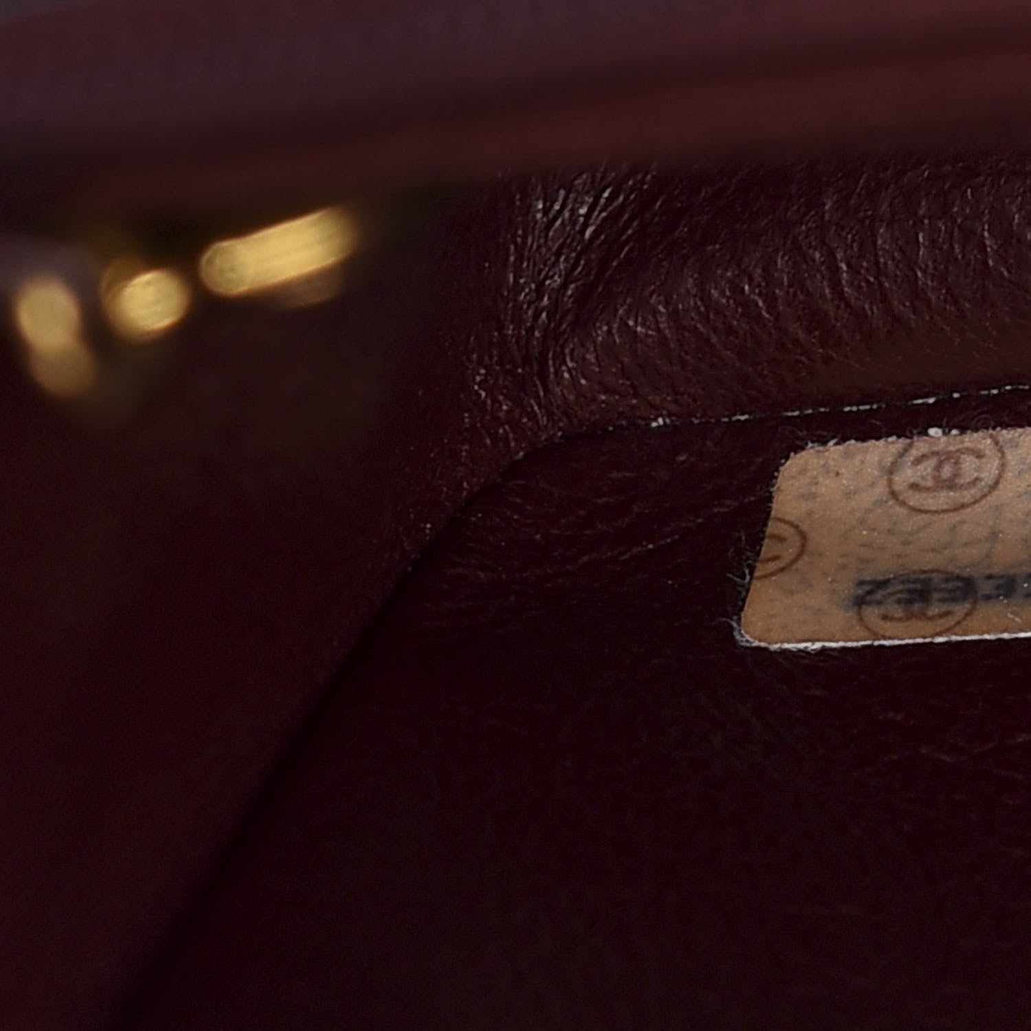 Chanel Lambskin Quilted Mini Square Flap Black 8 of 11