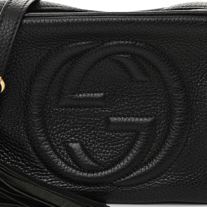 Gucci Pebbled Calfskin Small Soho Disco Bag Black 8 of 13