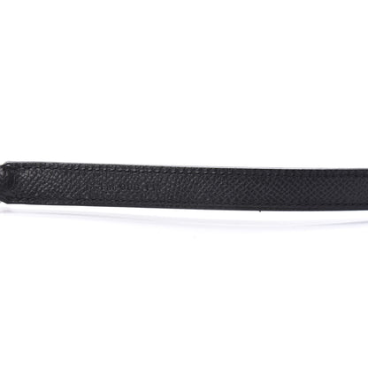 Hermes Epsom 16mm Tressage Shoulder Strap Black Bleu Indigo 5 of 6