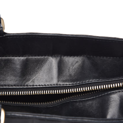 Chanel Lambskin Quilted Chocolate Bar Tote Black 7 of 15