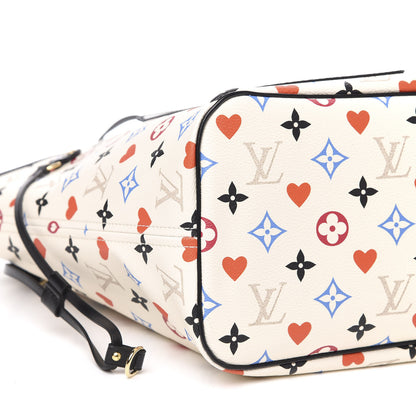 Louis Vuitton Game On Neverfull MM White 8 of 10
