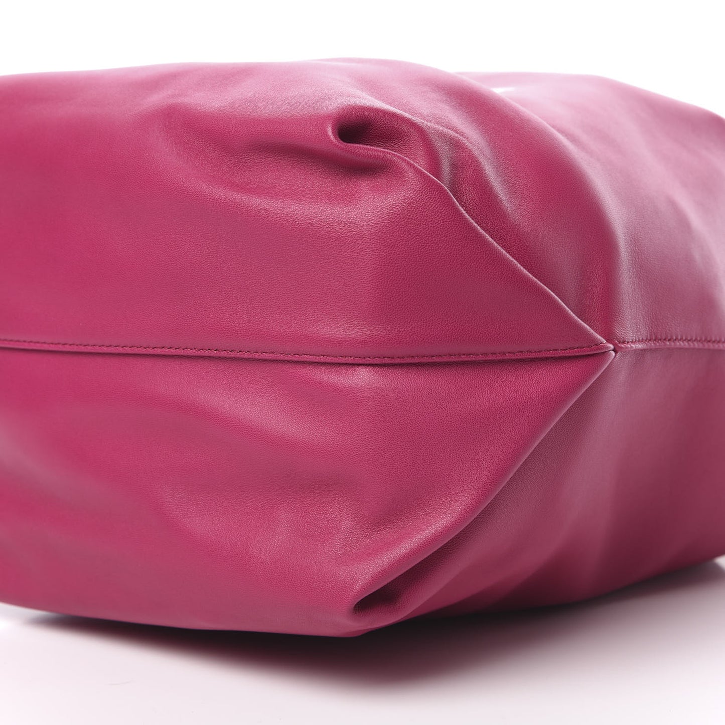 Lambskin Teddy Drawstring Bag Freesia