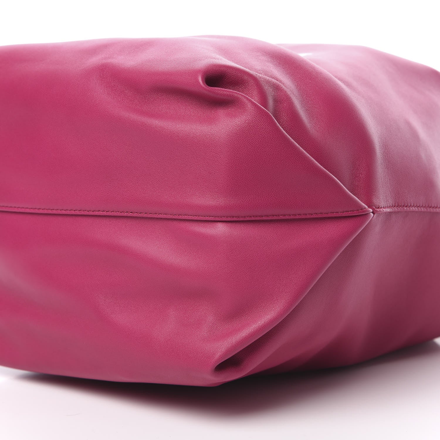 Saint Laurent Lambskin Teddy Drawstring Bag Freesia 11 of 11