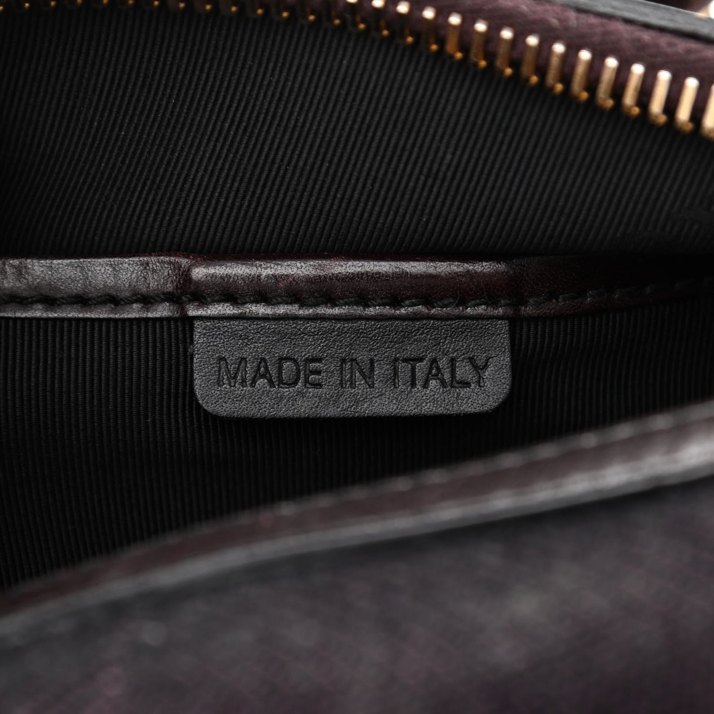 Prorsum Jacquard Tweed Medium Barrel Bag Dark Brown