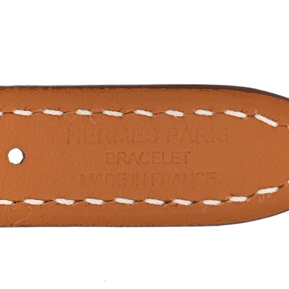 Hermes Swift 30mm Apple Watch Single Tour Band Gold 3 of 5