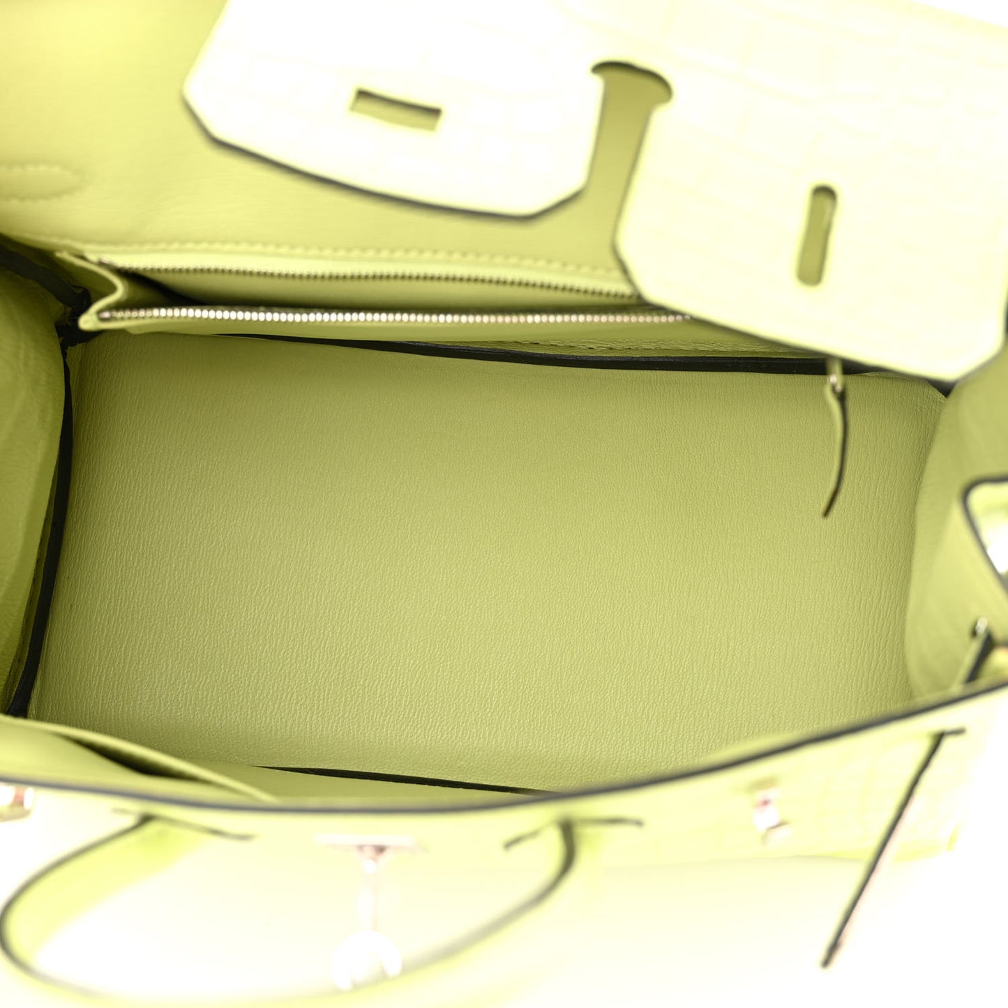 Matte Alligator Birkin 25 Jaune Bourgeon