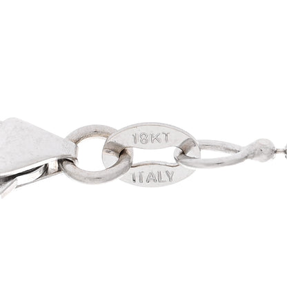 Anita Ko 18K White Gold Diamond Large Leaf Pendant Necklace 4 of 4
