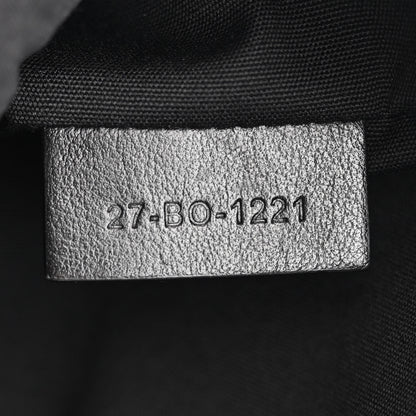 Christian Dior Calfskin Perforated Oblique Galaxy Safari Messenger Bag Black 7 of 12