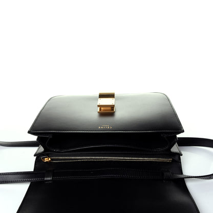 Celine Box Calfskin Medium Classic Box Flap Black 10 of 10
