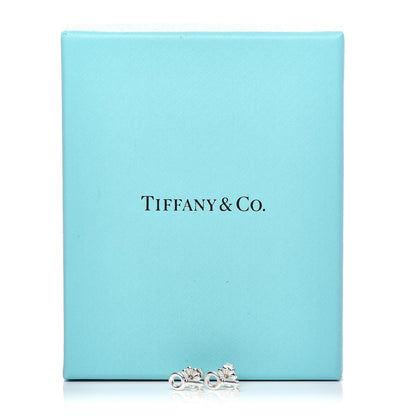 Tiffany Sterling Silver Key Earrings 5 of 5