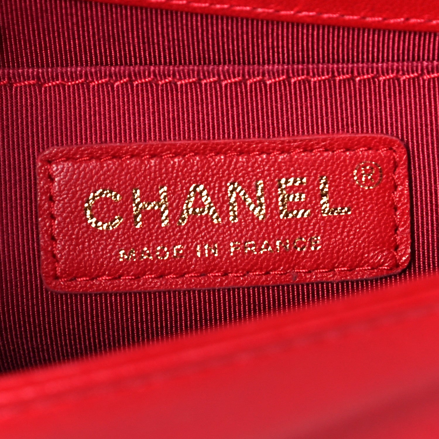 Chanel Calfskin Quilted Small Boy Flap Dark Red 5 of 9