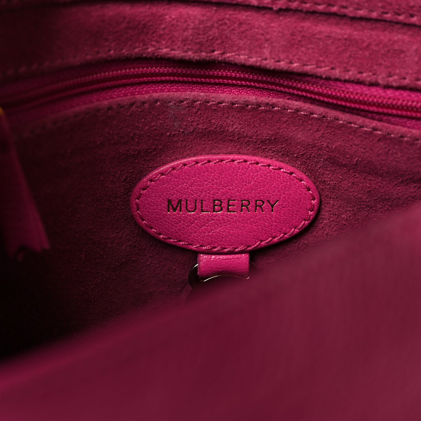 Small Classic Grain Calfskin Small Lily Flap Pink