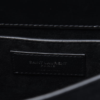 Saint Laurent Calfskin Medium Monogram Sunset Black 6 of 14