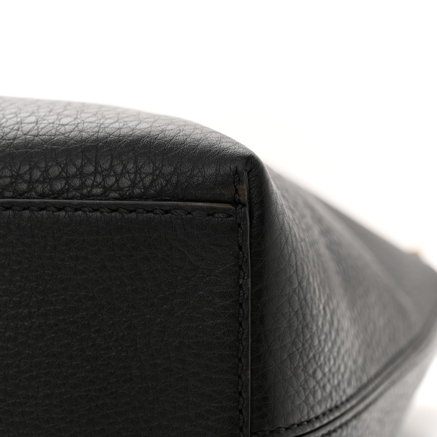 Valentino Garavani Grained Calfskin Rockstud Shoulder Tote Black 10 of 10