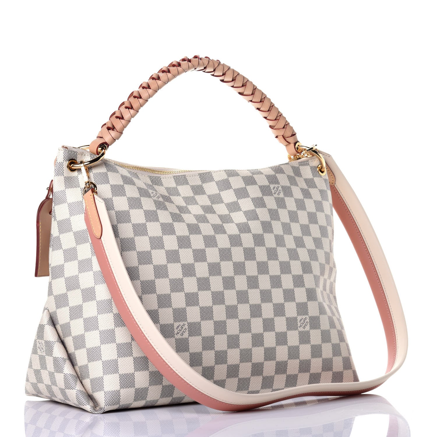 Louis Vuitton Damier Azur Beaubourg Hobo MM 4 of 10