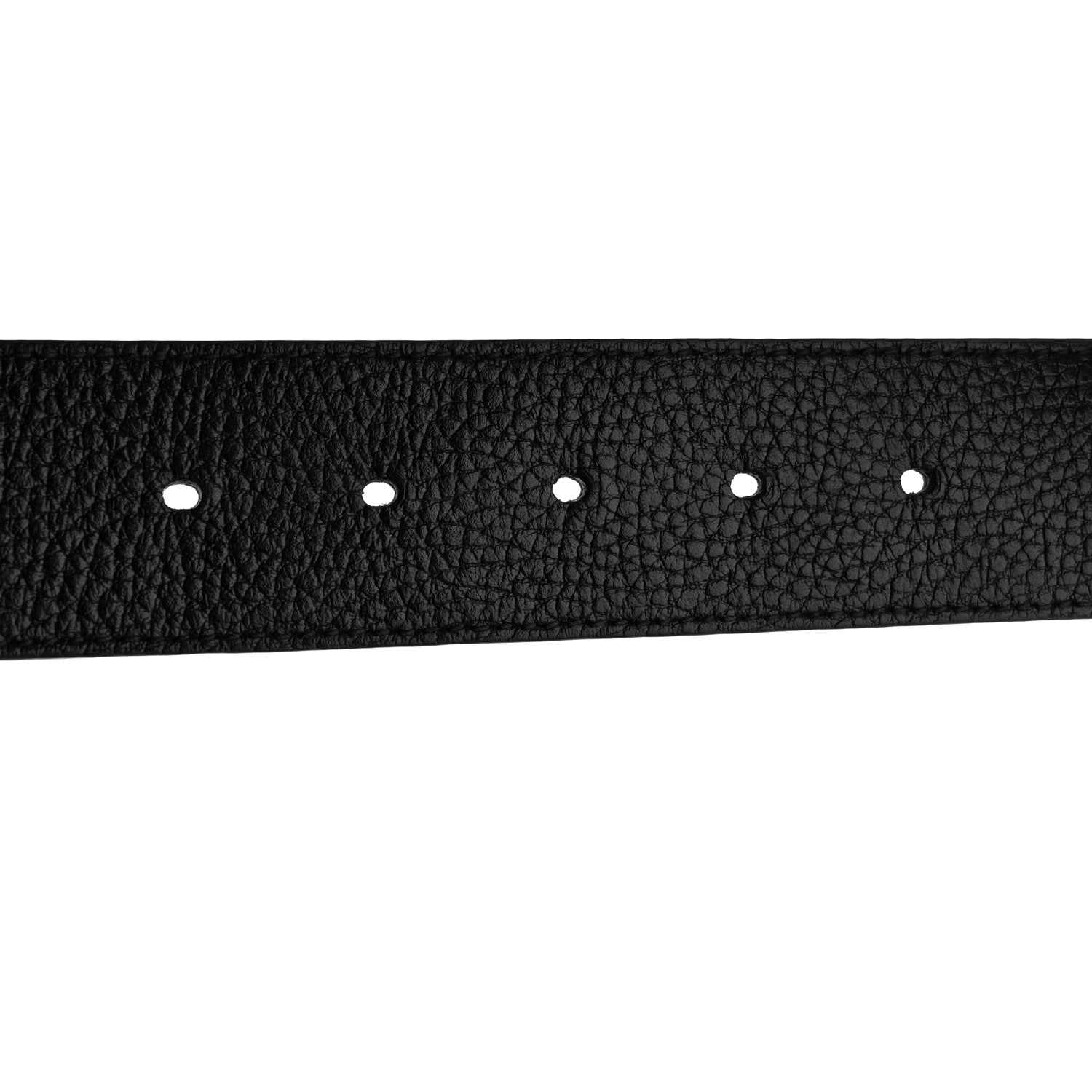 Gucci Dollar Calfskin 1973 Reversible Belt 80 32 Black Mineral Blue 5 of 7