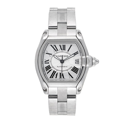 Cartier Stainless Steel 37mm Roadster Automatic Watch 1 of 5