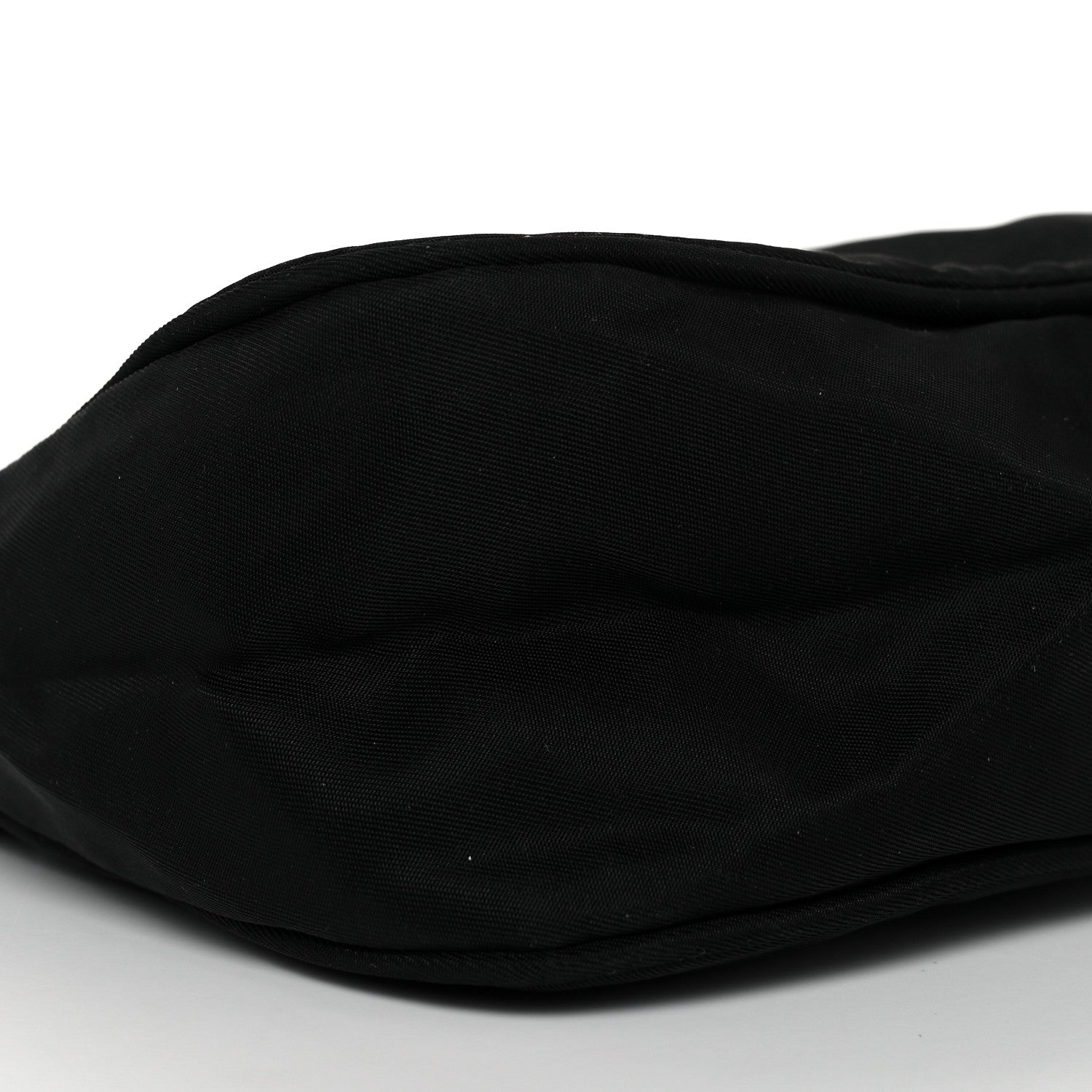 Prada Tessuto Nylon Pochette Bag Black 7 of 9